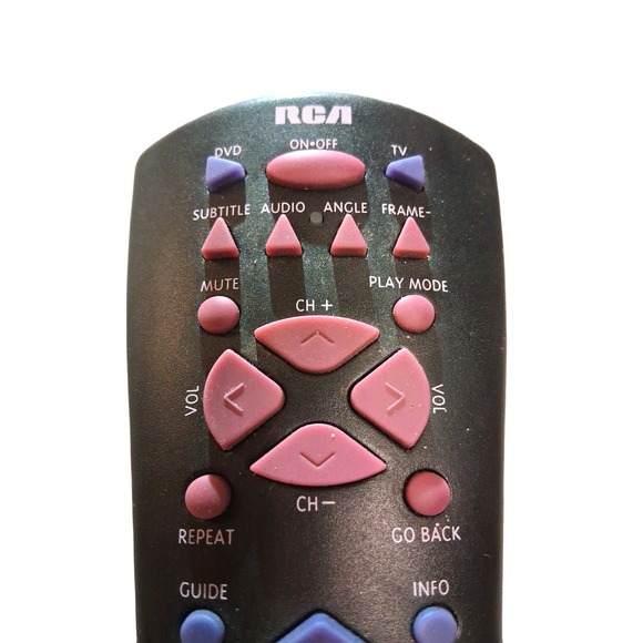 Rca Dvd Player Universal Remote Control CRK76DK1  for Rc5240p Rc6001p Works - Picture 3 of 5